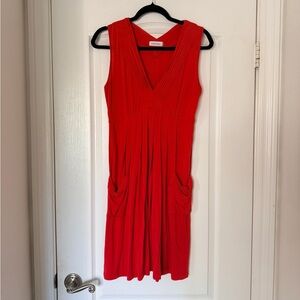 Calvin Klein Vibrant Red Dress